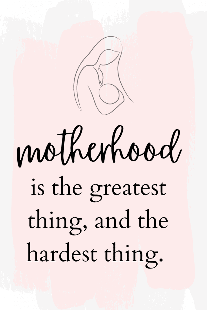 My thoughts on motherhood today